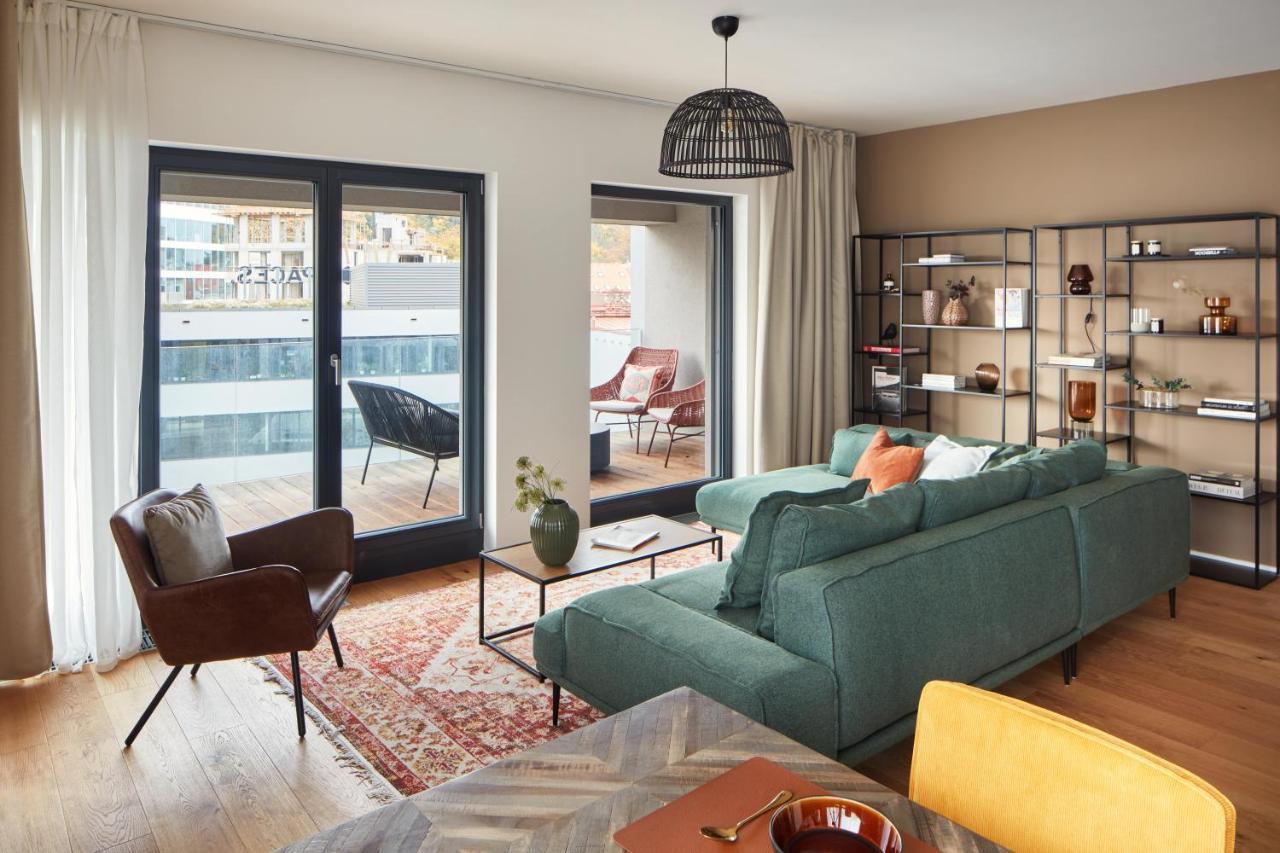 Prague Days - Designer Apts - Garage - Terrace - Easy City Access Bagian luar foto